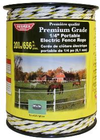 PREM. 1/4" ELECTRIC ROPE 656'