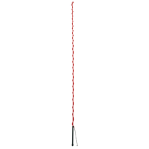 LUNGE WHIP RUBBER HANDLE 73" RED