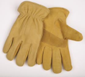 LINED GRAIN COWHIDE GLOVE