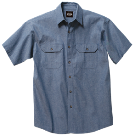 CHAMBRAY S/S WORK SHIRT