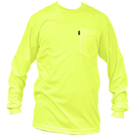 HIVIS L/S WAFFLE TEE