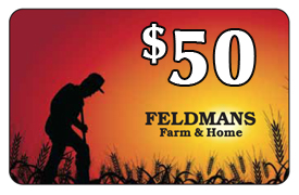 FELDMANS GIFTCARD $50