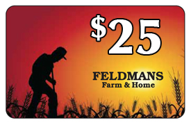 FELDMANS GIFTCARD $25