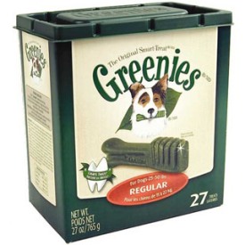 27OZ GREENIES TREAT TUB REG