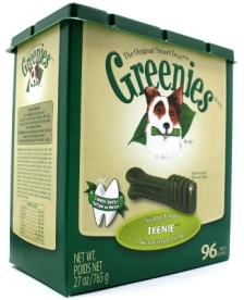 27OZ GREENIES TREAT TUB TEENIE