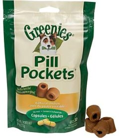 7.9OZ GREENIES PILL POCKET CHICK