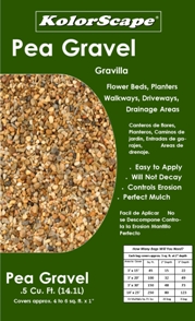 #84  PEA GRAVEL 1/2CFT