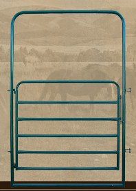 ECONOMY 6' BOW GATE GREEN