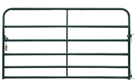 8' 6-BAR GREEN 1-5/8"GATE-50.5"