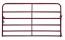 8'RED 6-BAR 2"TUBE GATE50"HT