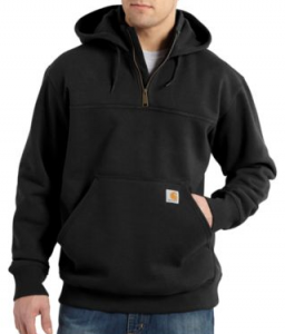 PAXTON ZIP MOCK HOODIE