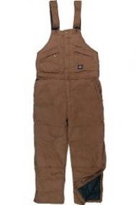 INSULATED BIB ZIP WAIST