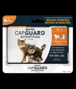 2-25LB CAPSTAR FLEA TAB 6CT