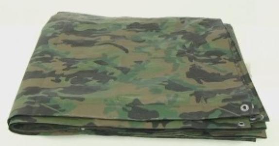 12X16 CAMO MID GRADE POLY TARP