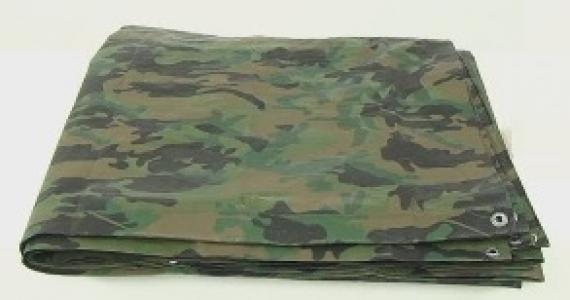 8X10 CAMO MID GRADE POLY TARP