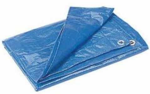 6X8 POLY TARP BLUE