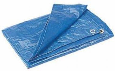 8X10 POLY TARP BLUE