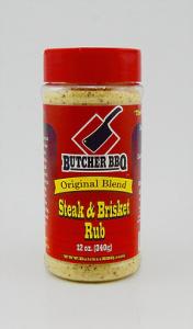 BUTCHER BBQ STEAK BRISK RUB 12OZ