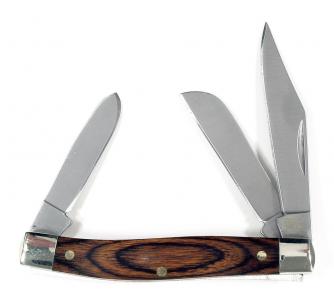 3 BLADE STOCKMAN POCKET KNIFE