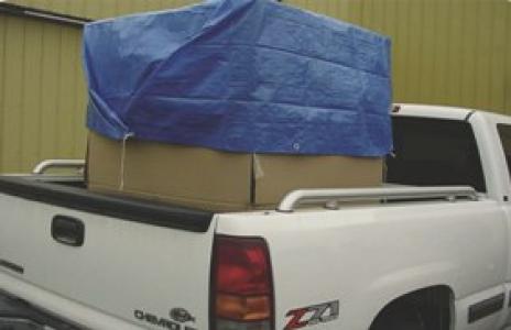 20X40 POLY TARP BLUE