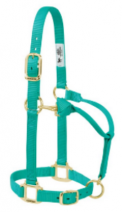 ADJUST HALTER 1" SMALL EMERALD