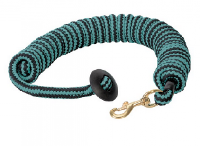 ROUNDED LUNGE LINE  25' BK/TQ