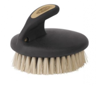 FACE BRUSH SOFT BRSTL BLACK/TAN