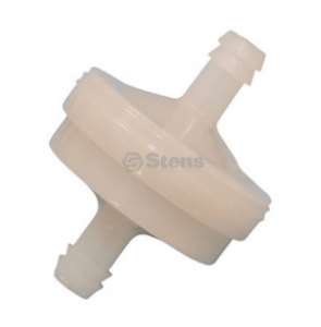 B&S IN LINE FUEL FILTER-WHITE