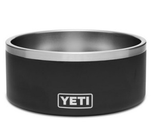 BOOMER 8 DOG BOWL BLACK