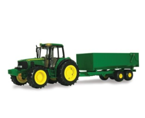 1:16 BF JD TRACTOR W/WAGON SET