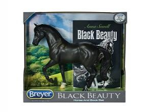 BLACK BEAUTY HORSE AND BOOK