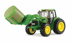 1/16 BF JD 7330 W/BALE LOADET