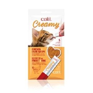 CATIT CREAMY CHICKEN/LIVER 5PK