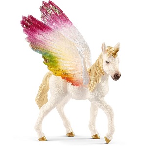 WINGED RAINBOW UNICORN, FOAL