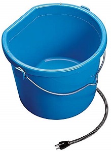 HEATED FLAT-BACK BUCKET 5GAL