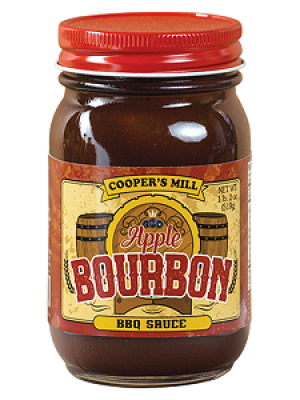 APPLE BOURBON BBQ SAUCE 19OZ