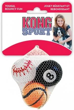 KONG SPORTS BALL SMALL 3-PK