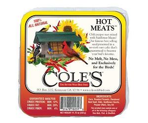 HOT MEATS SUET CAKE 12OZ