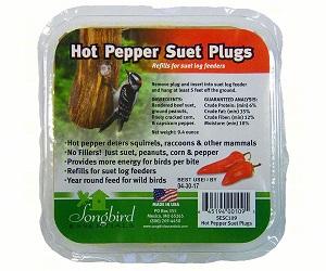 SUET PLUGS-HOT PEPPER