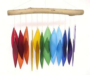 RAINBOW & DRIFTWOOD WINDCHIME