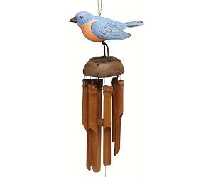 BLUEBIRD BAMBOO CHIME