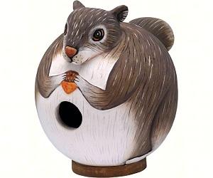 SQUIRREL GORD-O BIRDHOUSE