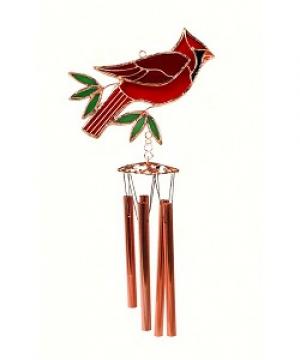 CARDINAL WIND CHIME SMALL