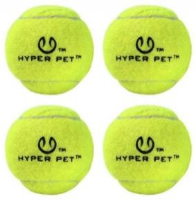 HYPER DOG 4PK BALLS - GREEN
