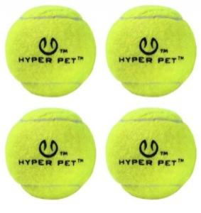 HYPER DOG 4PK BALLS - GREEN