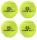 HYPER DOG 4PK BALLS - GREEN