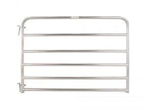 6' GALV 6-BAR TUBE GATE - 50"HT