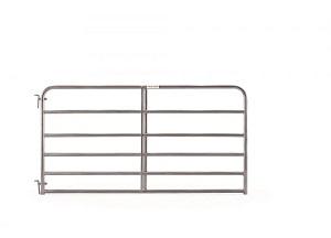 8' GALV 6-BAR TUBE GATE - 50"HT