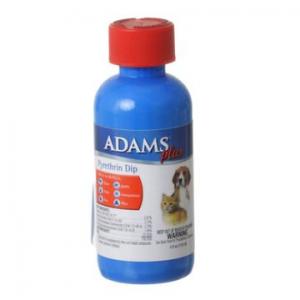 4OZ ADAMS PLUS PYRETHRIN DIP