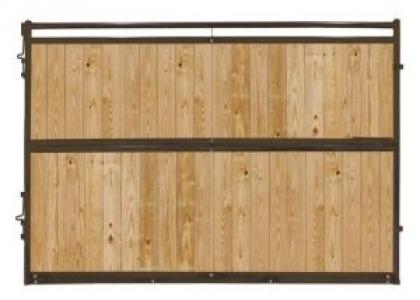 10' PRMR. STALL PANEL SOLID WOOD